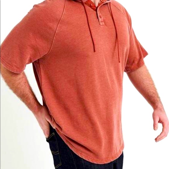 Lucky Brand short sleeve hoodie 2XLT
